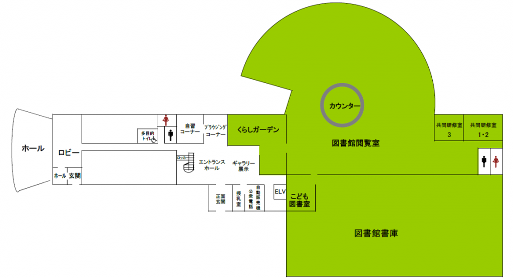 施設案内図の画像