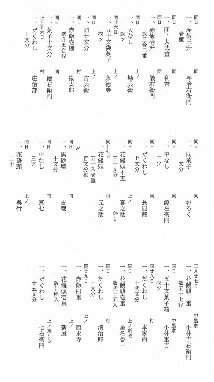 解読文2の画像