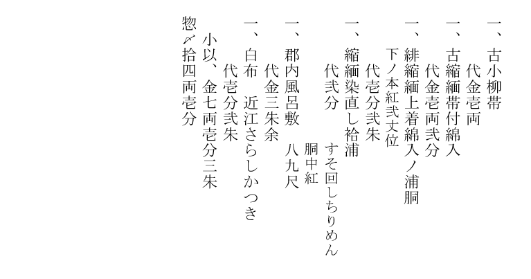 解読文4の画像