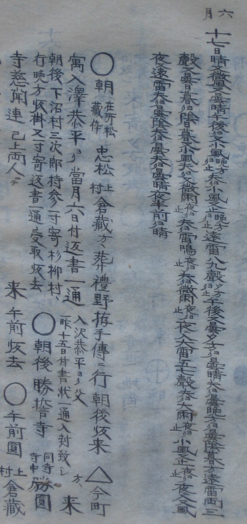 竹山日記の画像